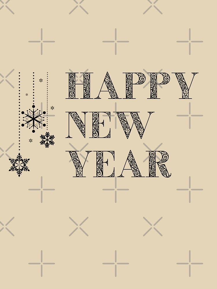 Happy New Year Decorations Black by trendingatees T-Shirts, Hoodie, Sweatshirt | BlankRebels.com (Image 3)