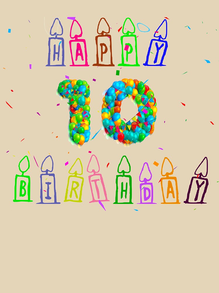 Gift idea 10th birthday, funny birthday present by ThommyBLN T-Shirts, Hoodie, Sweatshirt | BlankRebels.com (Image 3)