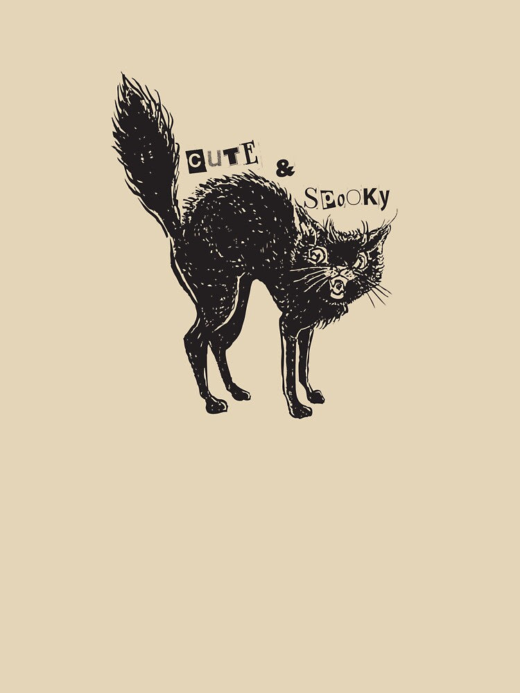 Cute and Spooky Black Cat by MystiqueButique T-Shirts, Hoodie, Sweatshirt | BlankRebels.com (Image 3)