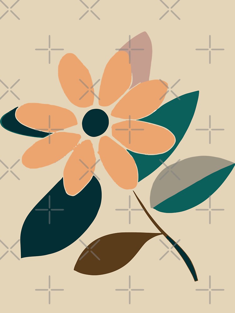 Seventies Groovy Flower by betrayedsky T-Shirts, Hoodie, Sweatshirt | BlankRebels.com (Image 3)