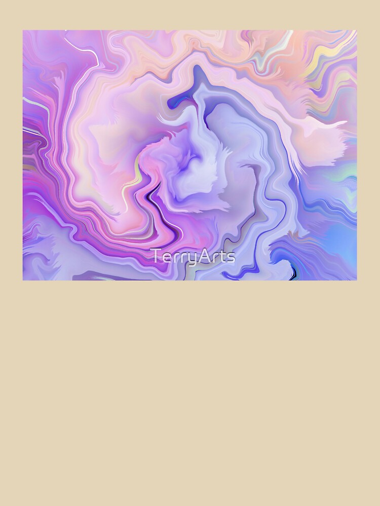 Y2K Inspired Colors Unicorn Pastels Abstract Princess Theme Colors for Gen Alpha 2 of 4 by Beachy T-Shirts,... (Image 3)