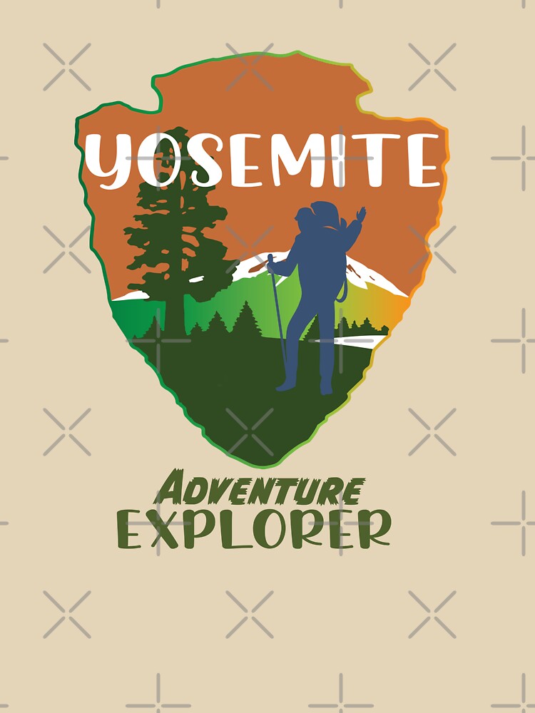 Yosemite Adventure Explorer by Xavia-blue T-Shirts, Hoodie, Sweatshirt | BlankRebels.com (Image 3)