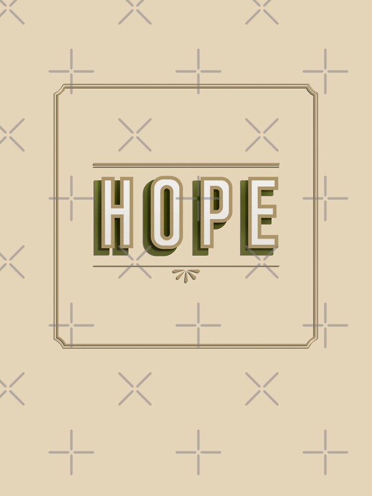 Hope Typography by trepiu T-Shirts, Hoodie, Sweatshirt | BlankRebels.com (Image 3)