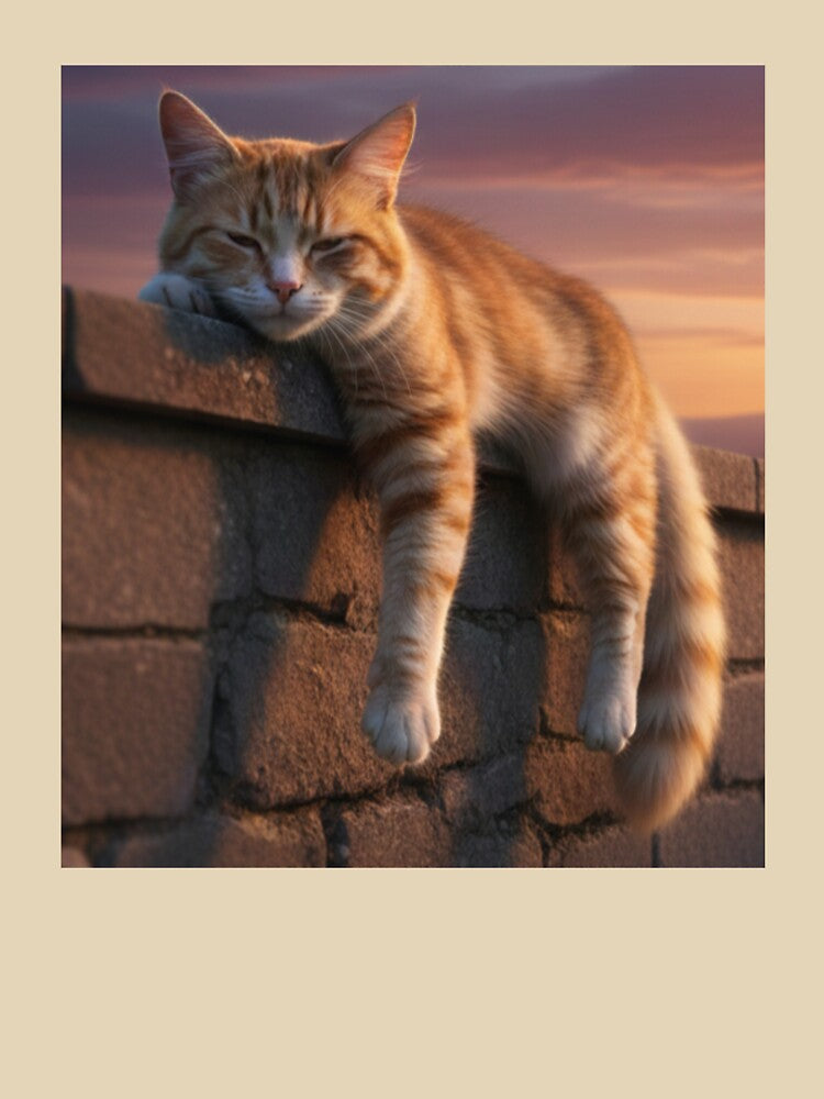 Orange Cat Sleeping by Miryou T-Shirts, Hoodie, Sweatshirt | BlankRebels.com (Image 3)