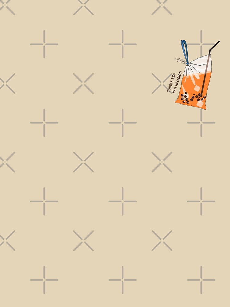 Bubble Tea Is A Religion – Taiwanese Boba Milk Tea Bag | Cute Bubble Tea Lover Gift, Kawaii Drink Illustration... (Image 3)