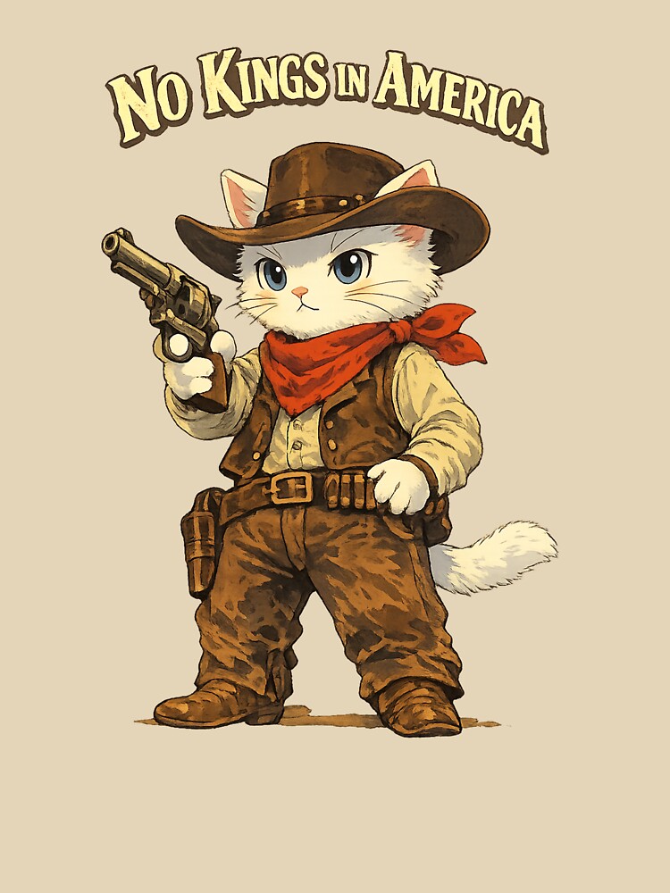 No Kings in America by Crazycatgraphic T-Shirts, Hoodie, Sweatshirt | BlankRebels.com (Image 3)