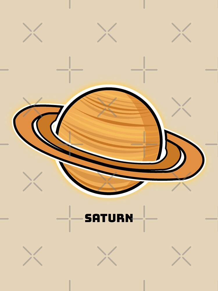 Planet Saturn, solar system by gllemm T-Shirts, Hoodie, Sweatshirt | BlankRebels.com (Image 3)