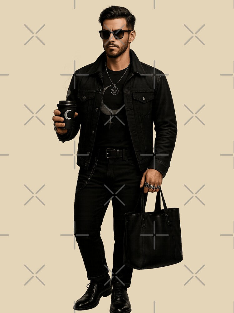 Gothic Autumn Street Style with Coffee by NoirAuraX T-Shirts, Hoodie, Sweatshirt | BlankRebels.com (Image 3)