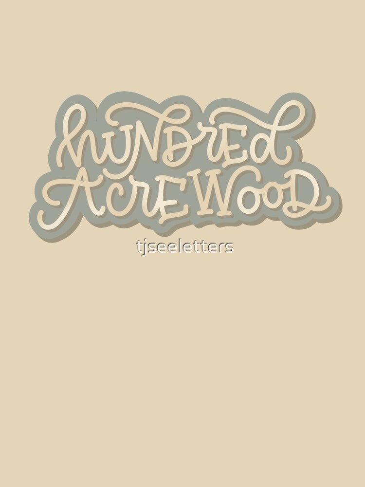 Hundred Acre Wood by tjseeletters T-Shirts, Hoodie, Sweatshirt | BlankRebels.com (Image 3)