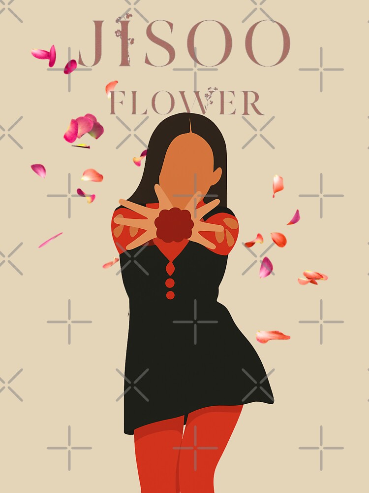 Jisoo Flower design by TheNoova
