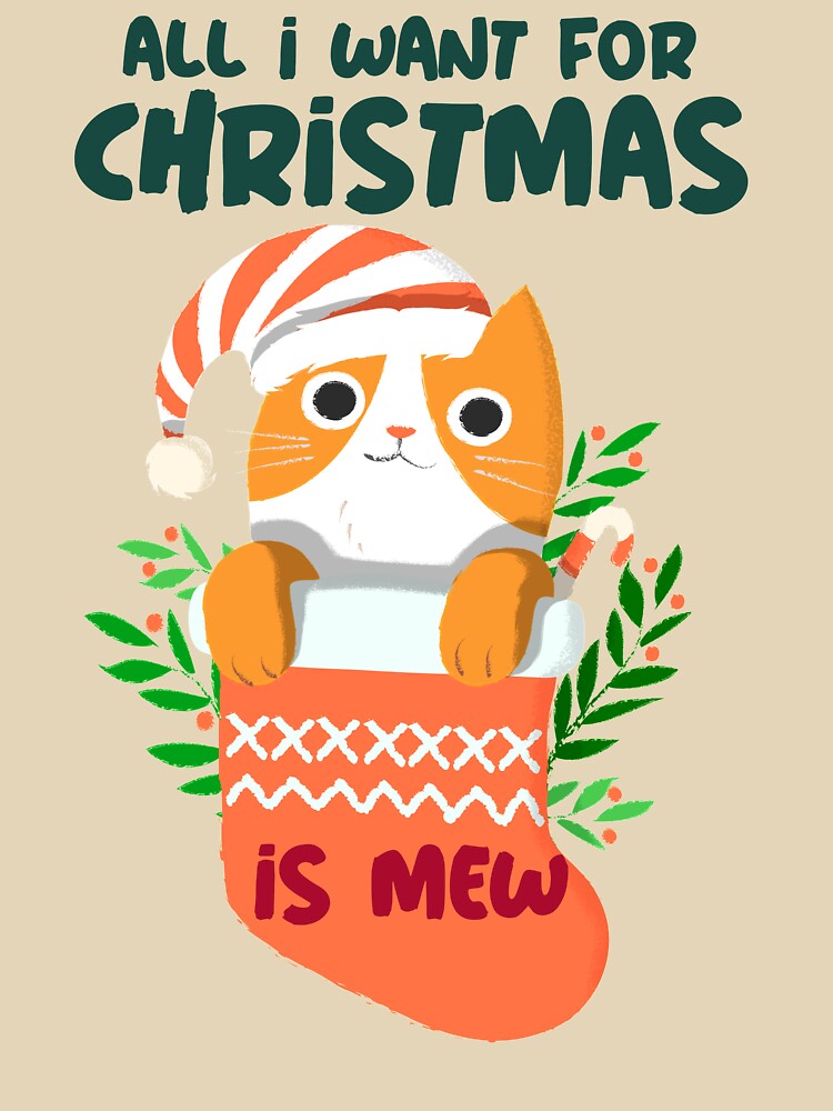 TRLT Cute Christmas Cat by trtlpod T-Shirts, Hoodie, Sweatshirt | BlankRebels.com (Image 3)