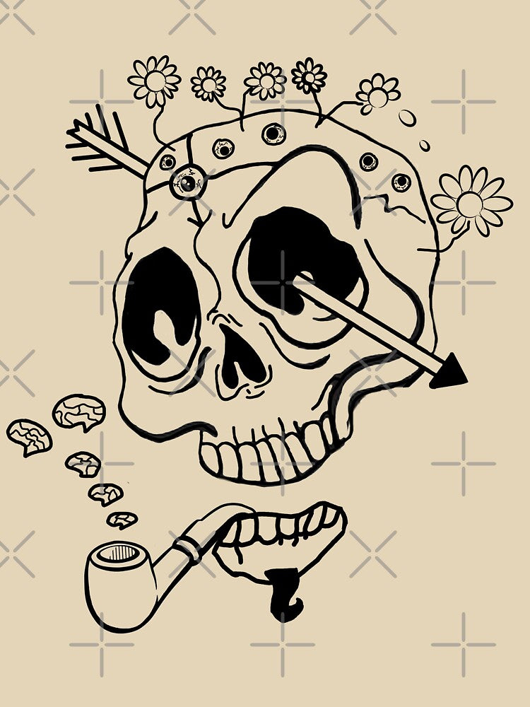 Weird Skull by Quadghouls T-Shirts, Hoodie, Sweatshirt | BlankRebels.com (Image 3)