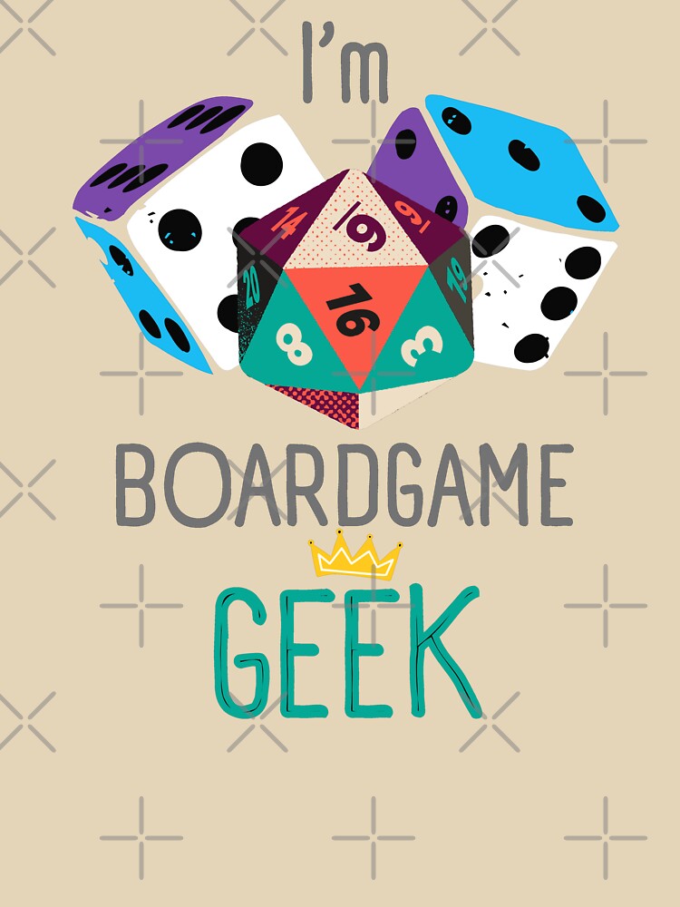 I'm boardgame geek by InverseArt T-Shirts, Hoodie, Sweatshirt | BlankRebels.com (Image 3)