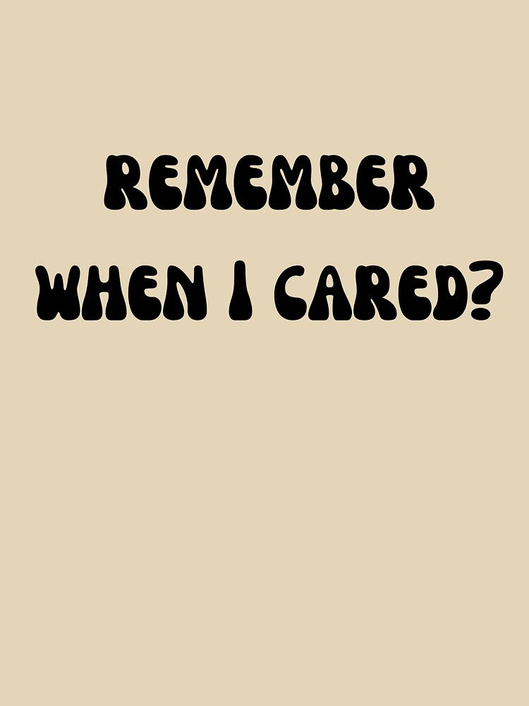 Remember When I Cared? by BrilliantTShop T-Shirts, Hoodie, Sweatshirt | BlankRebels.com (Image 3)