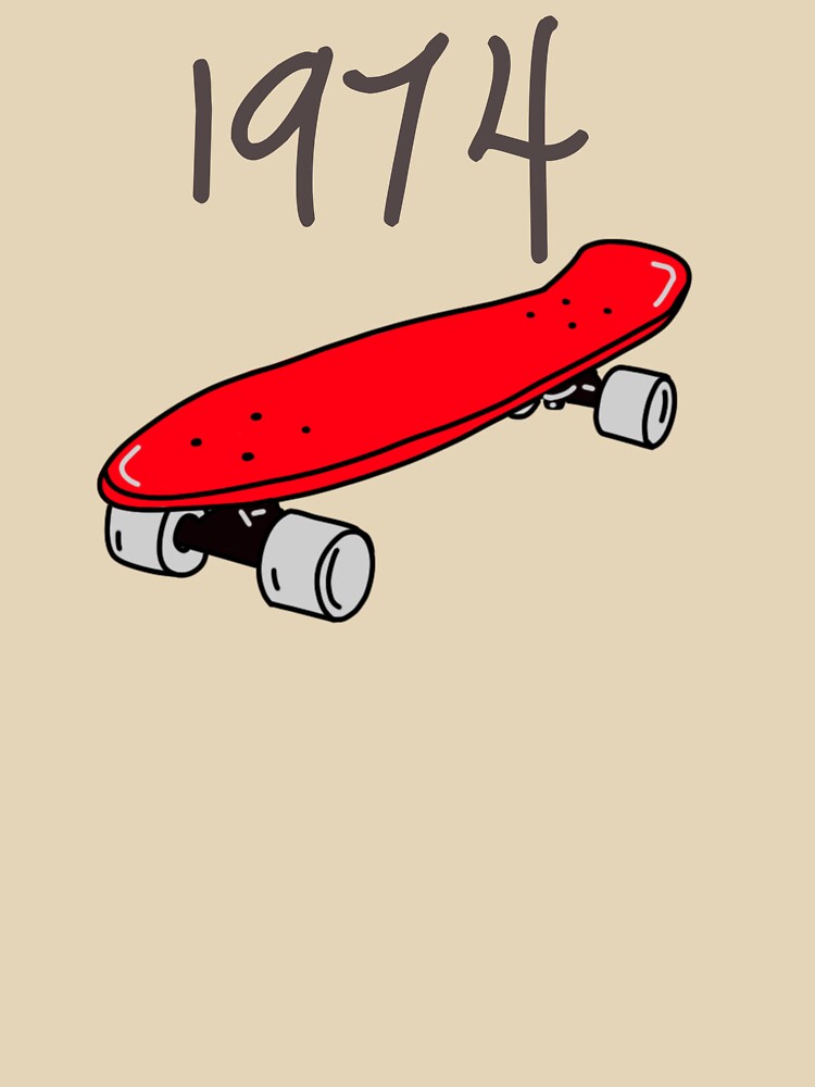 1974 Skateboard . by GrufTee T-Shirts, Hoodie, Sweatshirt | BlankRebels.com (Image 3)
