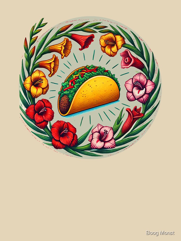 Taco by Boog Monst T-Shirts, Hoodie, Sweatshirt | BlankRebels.com (Image 3)