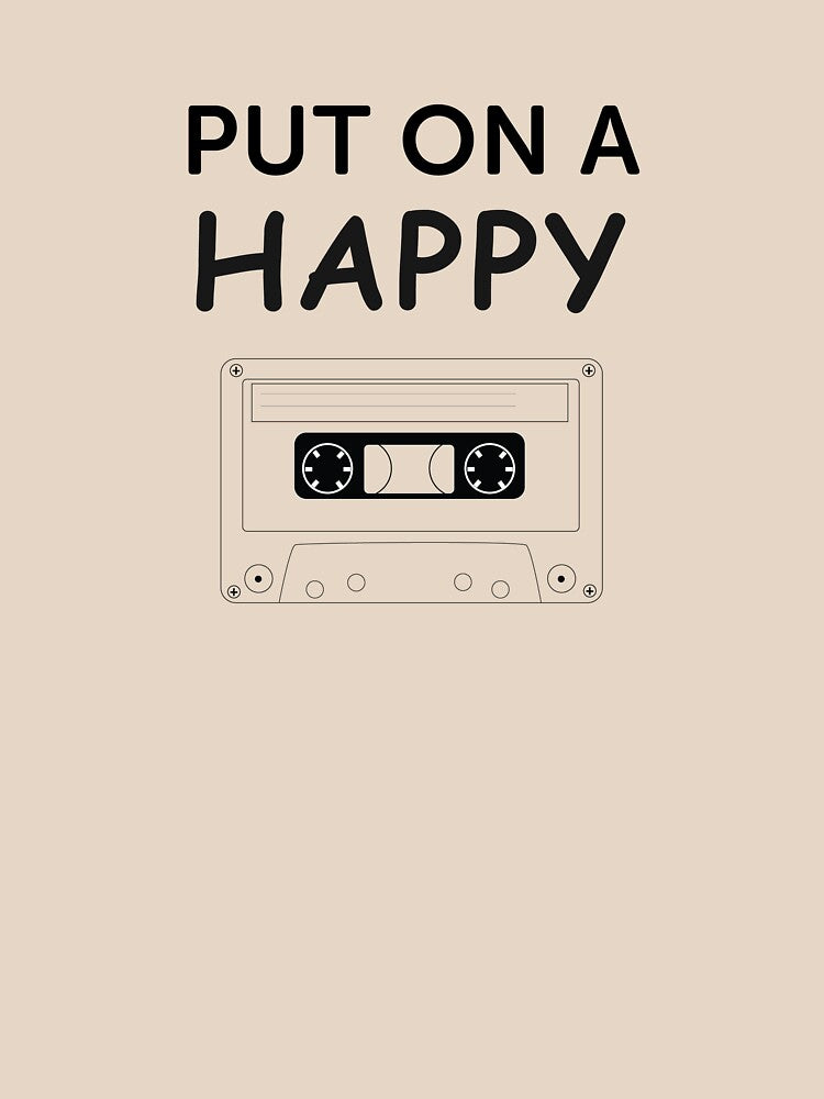 Put On A Happy Music by teegear T-Shirts, Hoodie, Sweatshirt | BlankRebels.com (Image 2)