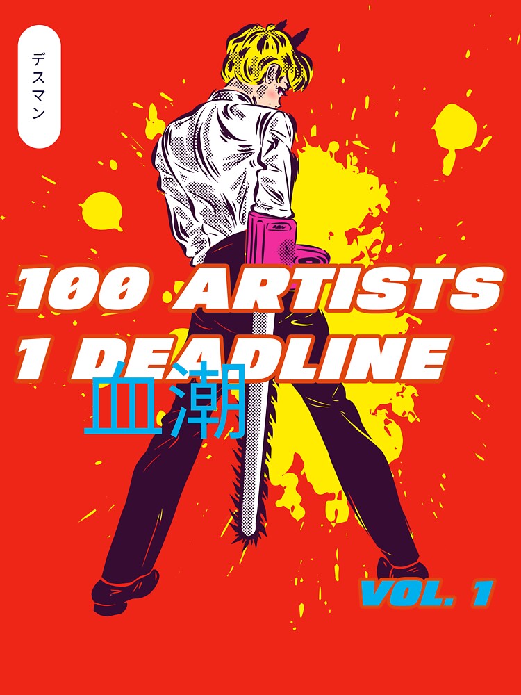 100 Artists, 1 deadline manga artists by MwosDesigns