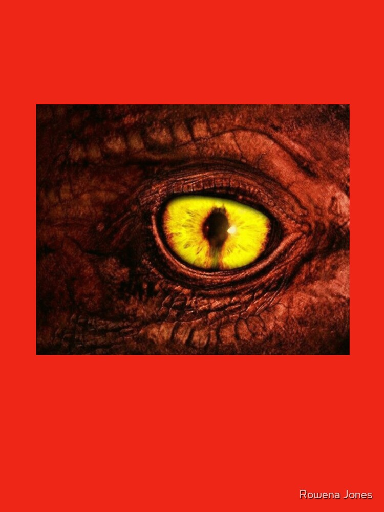 Red Dragon Yellow Eye by Rowena Jones T-Shirts, Hoodie, Sweatshirt | BlankRebels.com (Image 3)