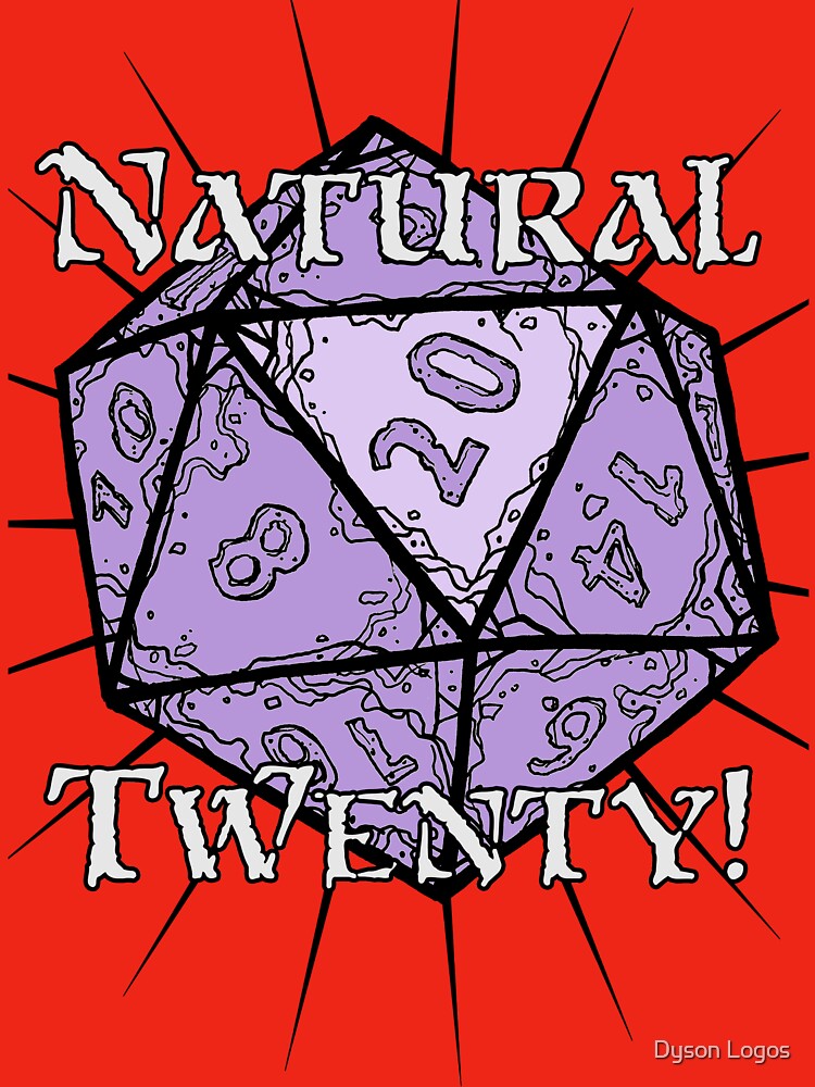 Natural 20! Purple Edition by Dyson Logos T-Shirts, Hoodie, Sweatshirt | BlankRebels.com (Image 3)