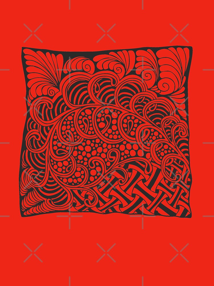 Hand drawn abstract design by Zentura T-Shirts, Hoodie, Sweatshirt | BlankRebels.com (Image 3)