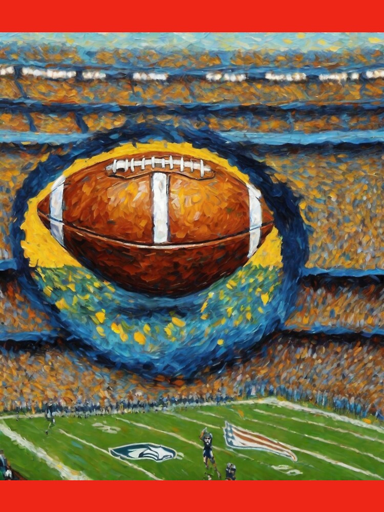 "American Football Ball" by Artisticanvas T-Shirts, Hoodie, Sweatshirt | BlankRebels.com (Image 3)
