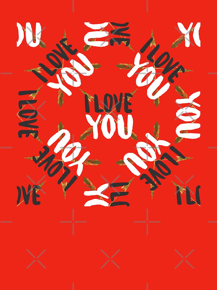 Love You Lettering by artworkbyrihen T-Shirts, Hoodie, Sweatshirt | BlankRebels.com (Image 3)