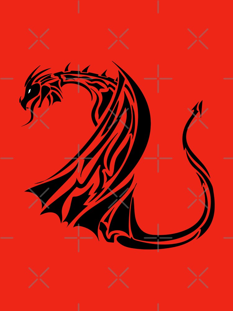 Abstract color print black dragon by artdragongift 15 T-Shirts, Hoodie, Sweatshirt | BlankRebels.com (Image 3)