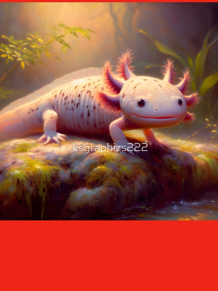 Axolotl Art #8 | Axolotl Lovers by ksgraphics222 T-Shirts, Hoodie, Sweatshirt | BlankRebels.com (Image 3)