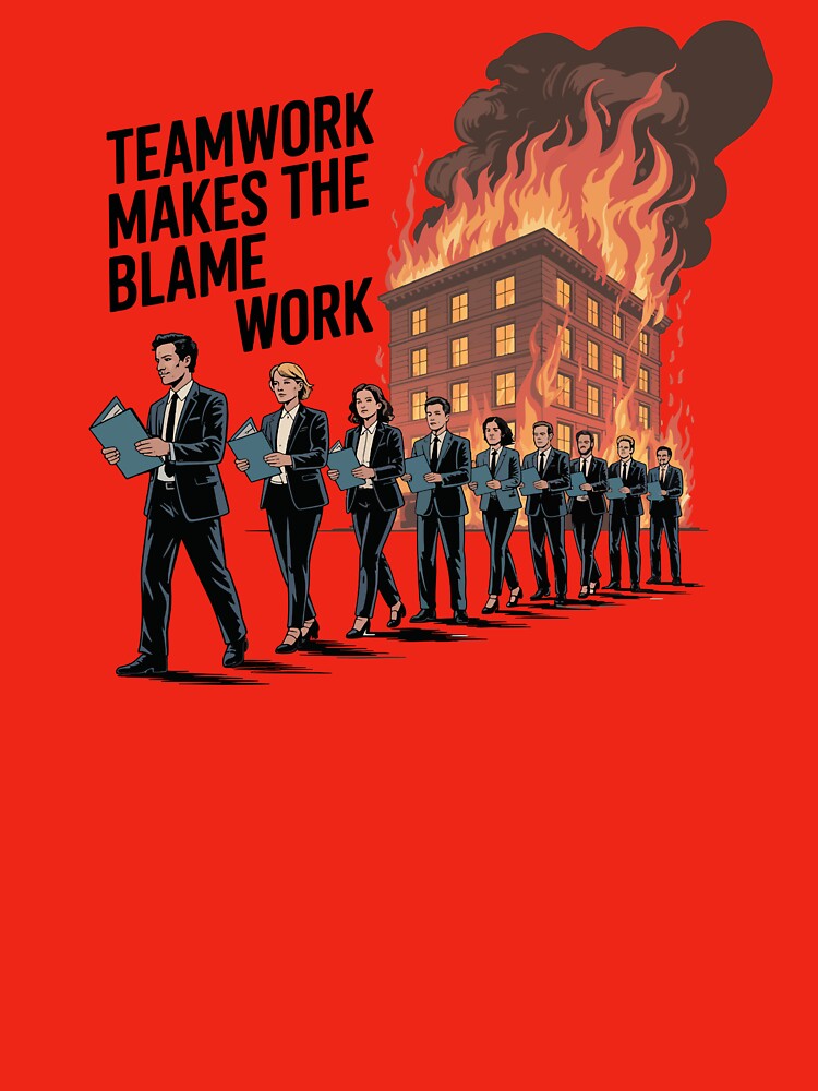 Teamwork Makes The Blame Work by HausOfLowEx