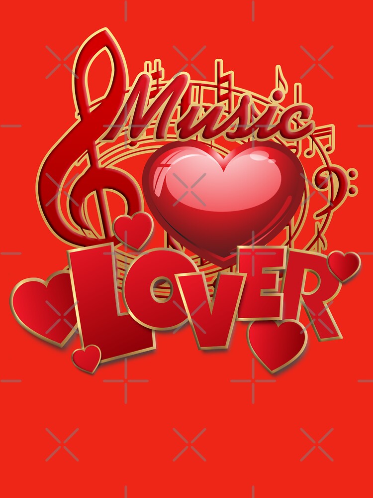 Music Lover by sterlinggcad T-Shirts, Hoodie, Sweatshirt | BlankRebels.com (Image 3)