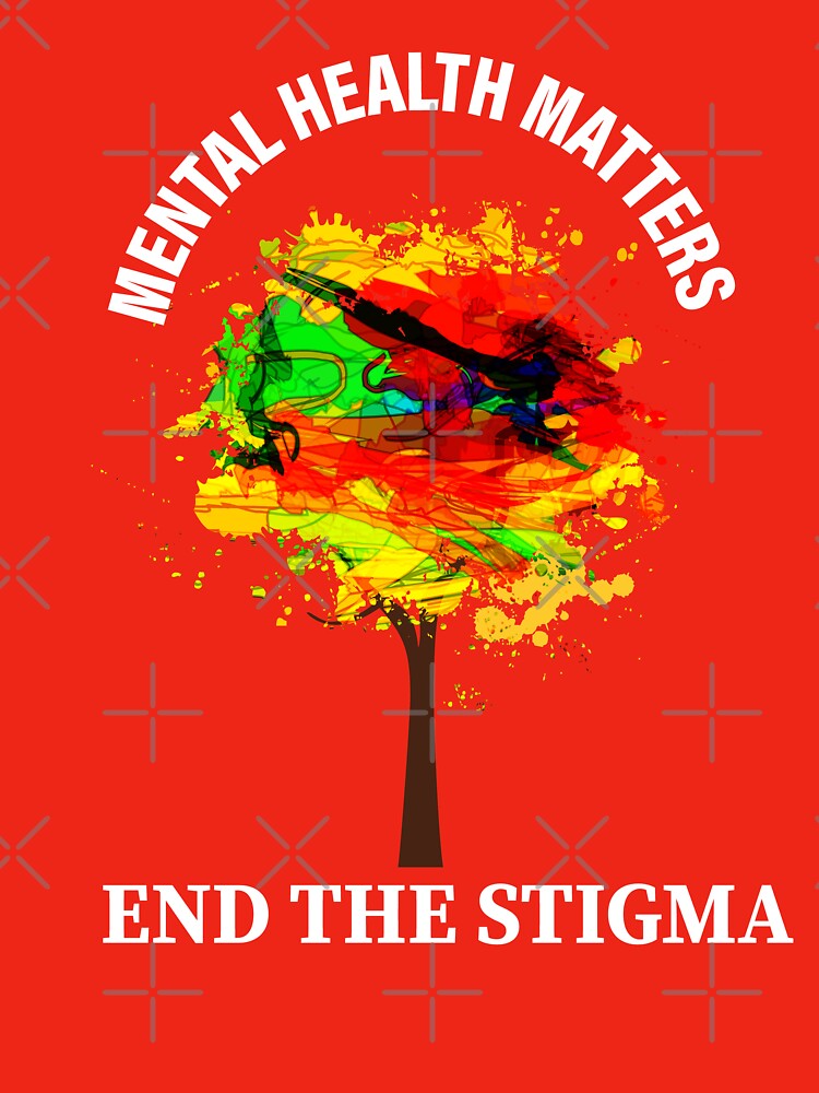 Mental Health Matters End The Stigma by danyc88 T-Shirts, Hoodie, Sweatshirt | BlankRebels.com (Image 3)