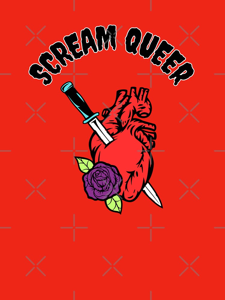 Scream Queer - Horror - Pride - Neurogender by finalnbi T-Shirts, Hoodie, Sweatshirt | BlankRebels.com (Image 3)