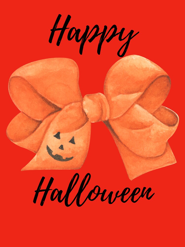 Happy Halloween - Aesthetic Bow - Halloween Design by PureJoyPrints T-Shirts, Hoodie, Sweatshirt | BlankRebels.com (Image 3)