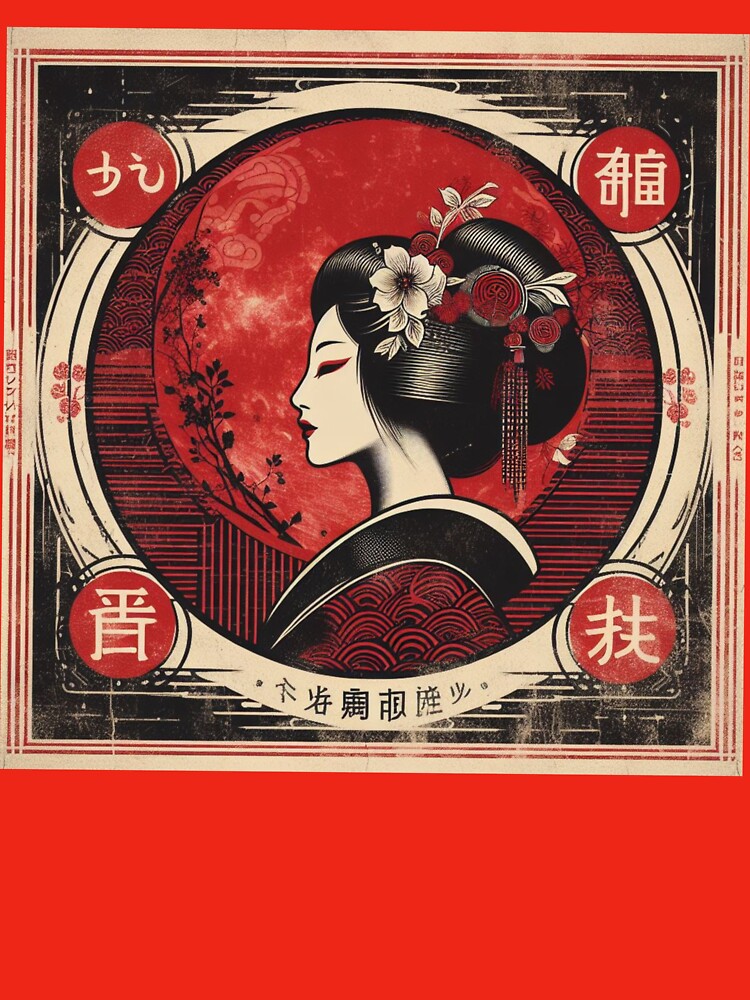 Aesthetic Vintage: Moonlit Mystique with a Japanese Touch by Elouk