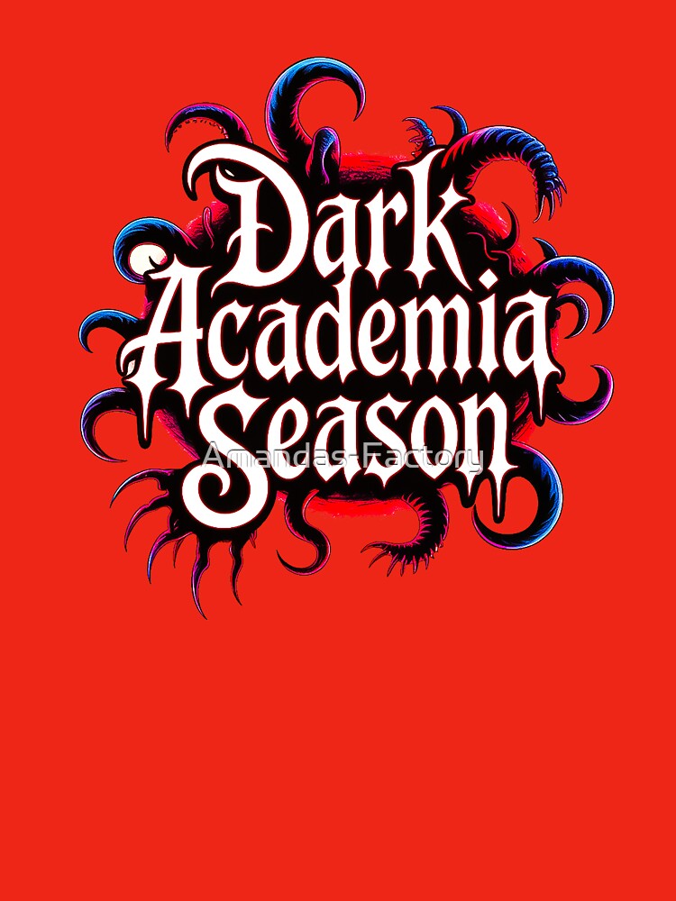 Dark Academia Season Gothic Tentacles Occult Horror by Amanda's Factory T-Shirts, Hoodie, Sweatshirt (Image 3)