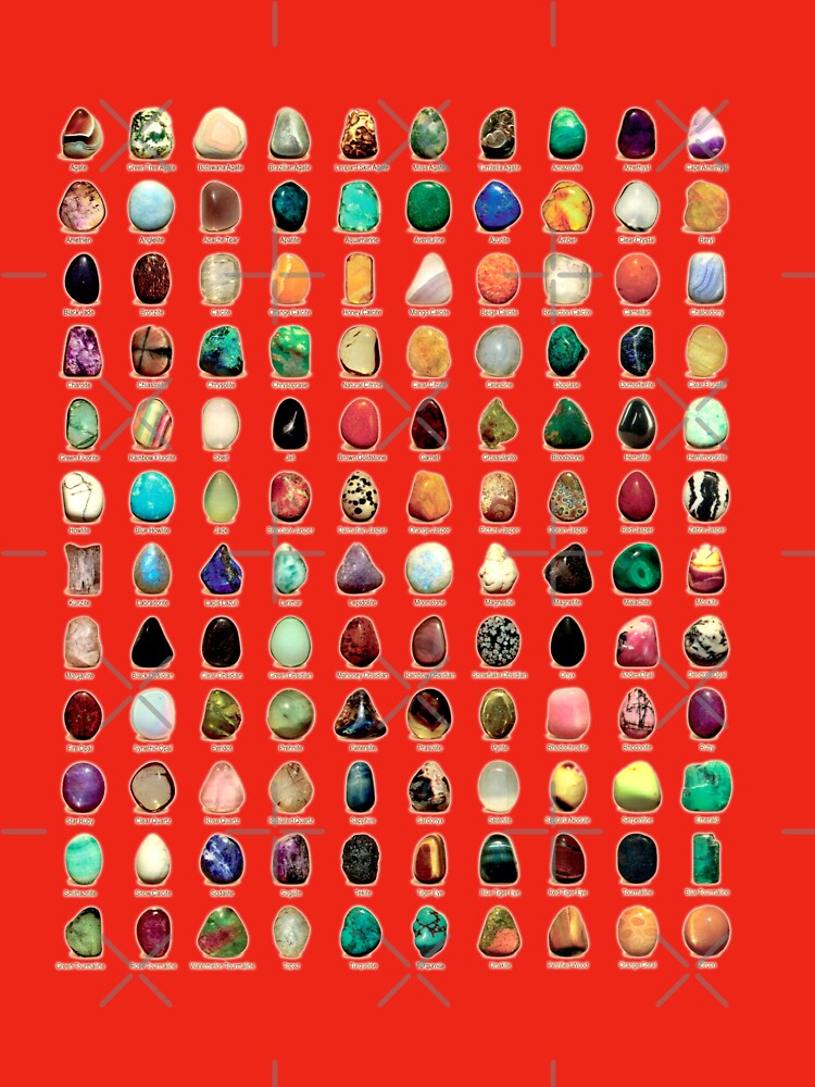 Healing Crystals and Gemstones. HIGH DEFINITION by MINDTHECHERRY T-Shirts, Hoodie, Sweatshirt | BlankRebels.com (Image 3)