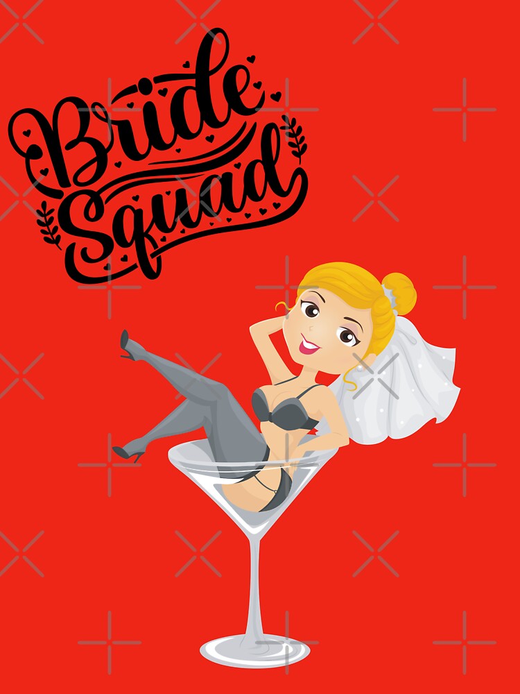 Bride Squad by Athena Stapleton T-Shirts, Hoodie, Sweatshirt | BlankRebels.com (Image 3)