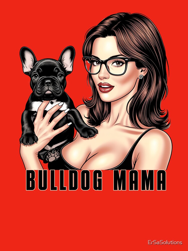 Bulldog Sexy Mama Girl Design for Dog Lovers by ErSaSolutions T-Shirts, Hoodie, Sweatshirt | BlankRebels.com (Image 3)