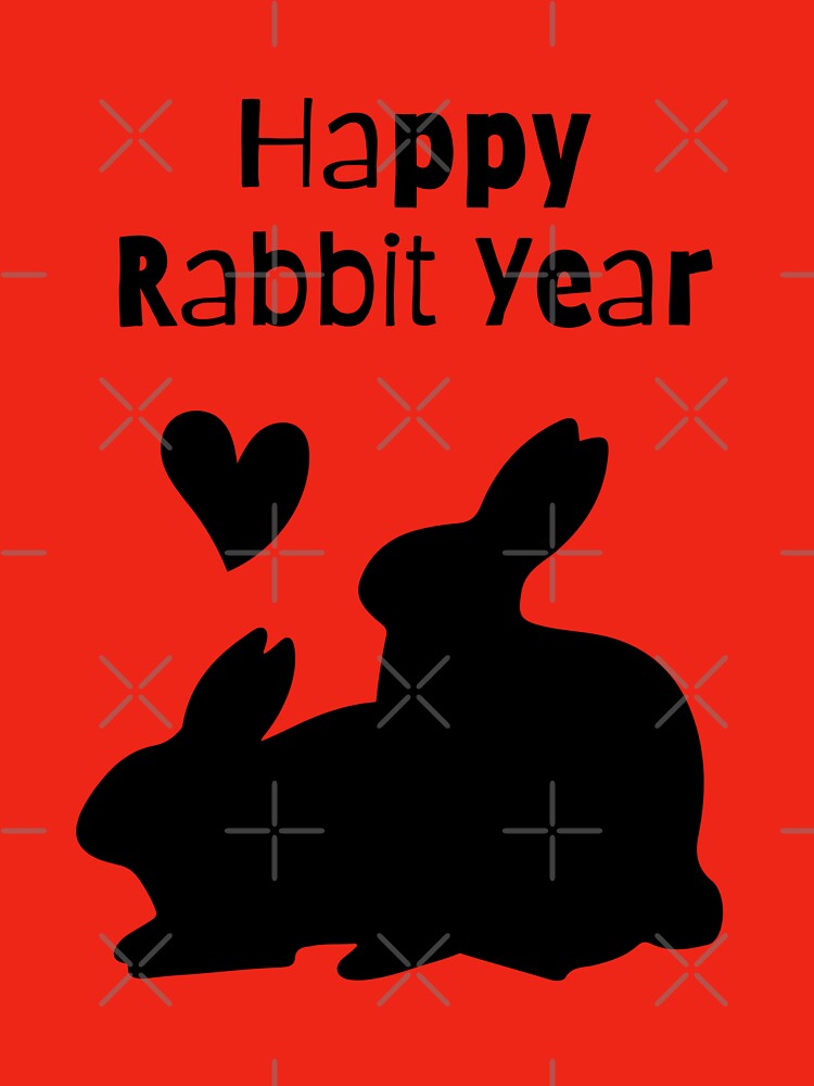 Happy Rabbit Year by trendingatees T-Shirts, Hoodie, Sweatshirt | BlankRebels.com (Image 3)