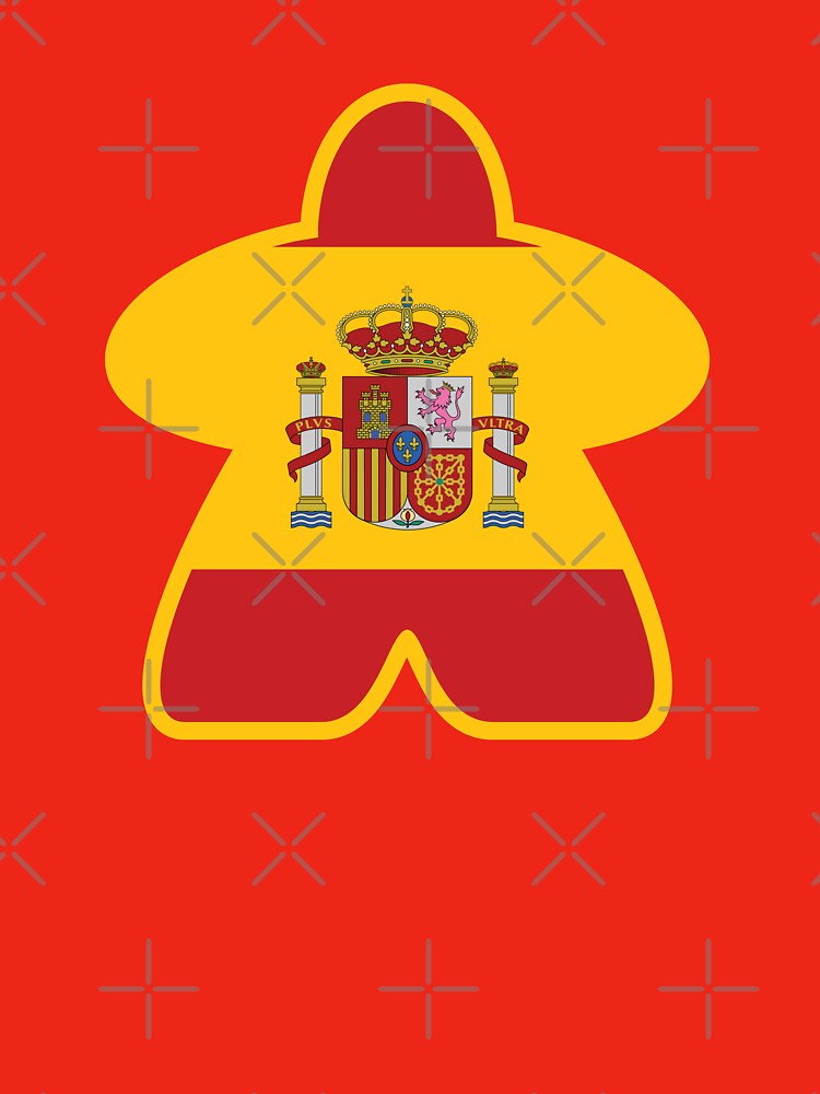 Spain Meeple by brainthought T-Shirts, Hoodie, Sweatshirt | BlankRebels.com (Image 3)