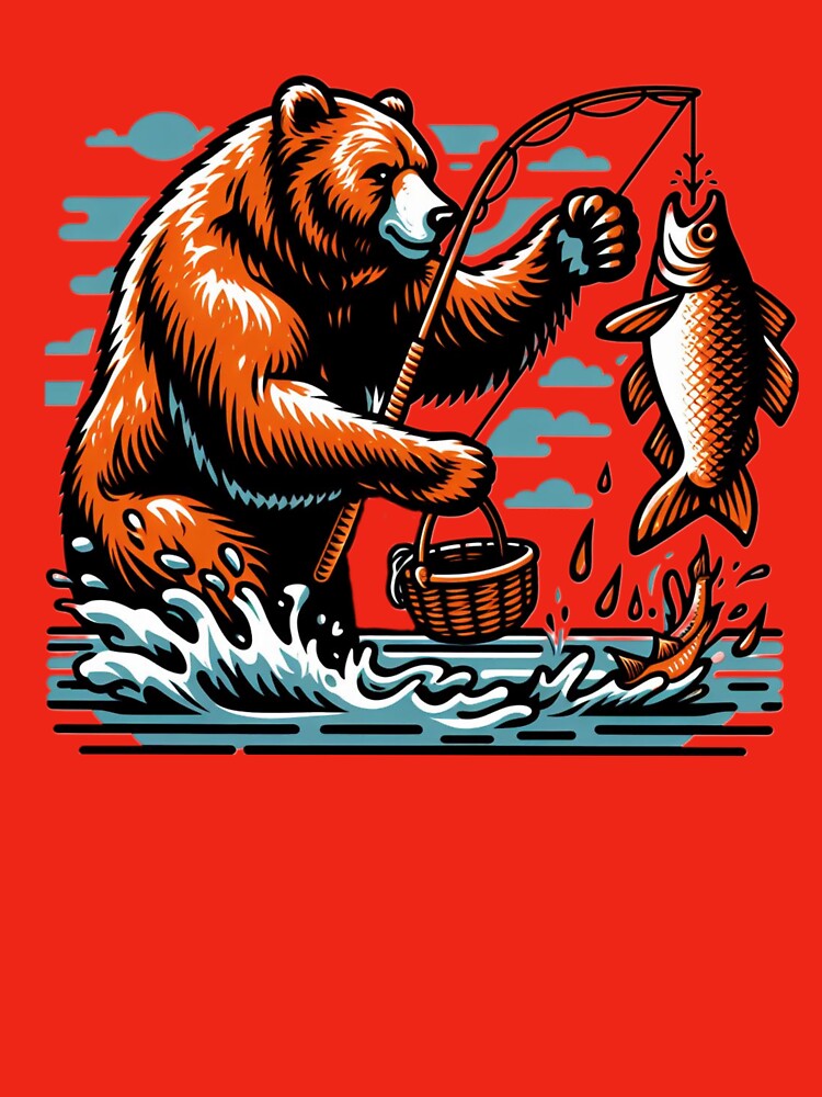 Fisherbear by SnuggleSafari T-Shirts, Hoodie, Sweatshirt | BlankRebels.com (Image 3)