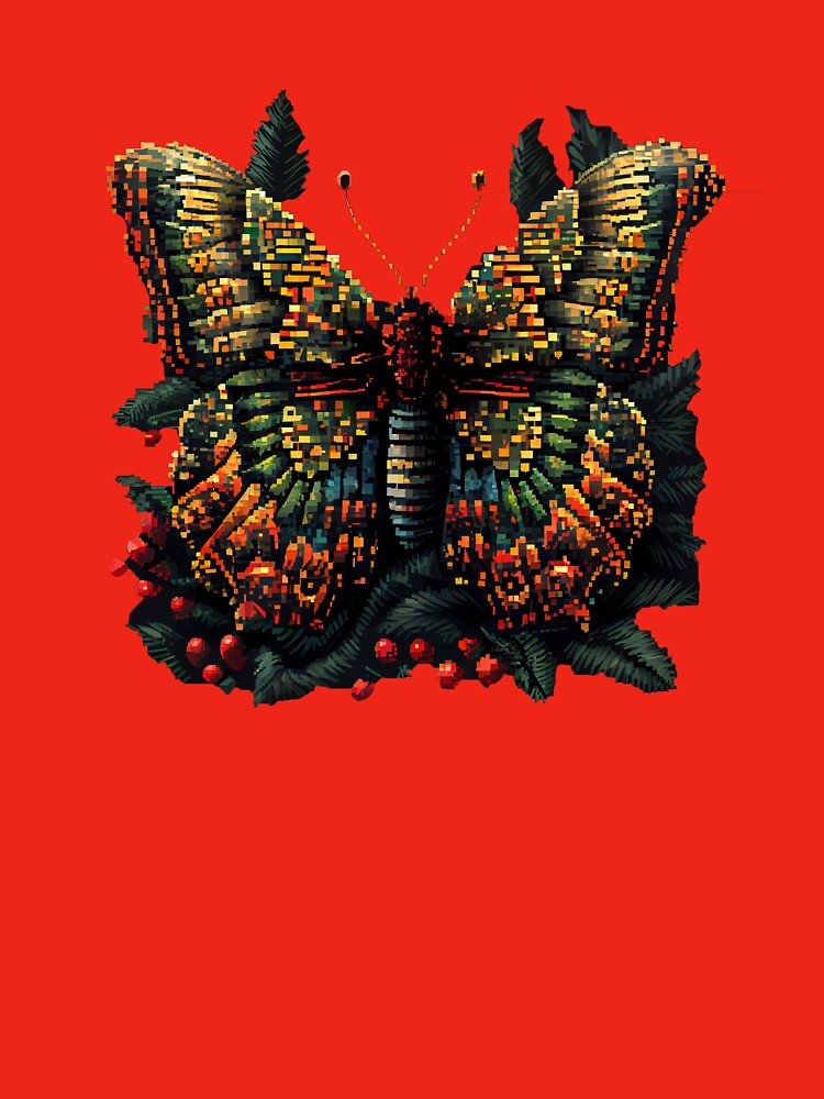 Christmas butterfly. by Pixelarium T-Shirts, Hoodie, Sweatshirt | BlankRebels.com (Image 3)