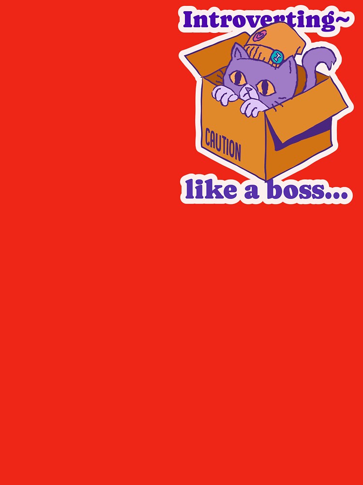 introverting like a boss by Vernisefrancois T-Shirts, Hoodie, Sweatshirt | BlankRebels.com (Image 3)