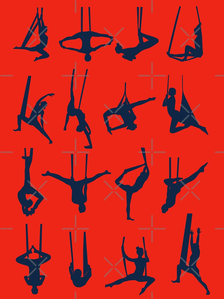 Aerial Yoga Poses by trendingatees T-Shirts, Hoodie, Sweatshirt | BlankRebels.com (Image 3)