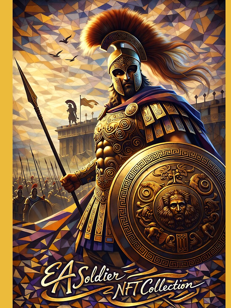Prince Hector of Troy, EA Soldier NFT Collection, Princes Series by EASNFTCOL T-Shirts, Hoodie, Sweatshirt (Image 3)