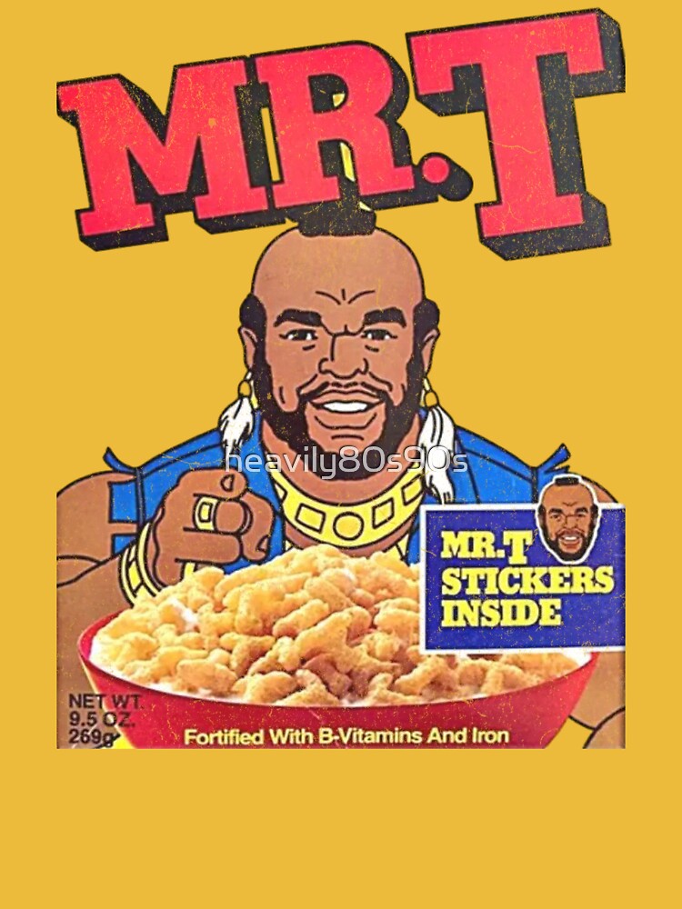 Mr. T Cereal by heavily80s90s T-Shirts, Hoodie, Sweatshirt | BlankRebels.com (Image 3)