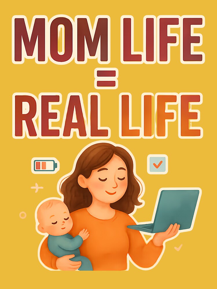 Mom Life = Real Life by ArtSpresso T-Shirts, Hoodie, Sweatshirt | BlankRebels.com (Image 3)