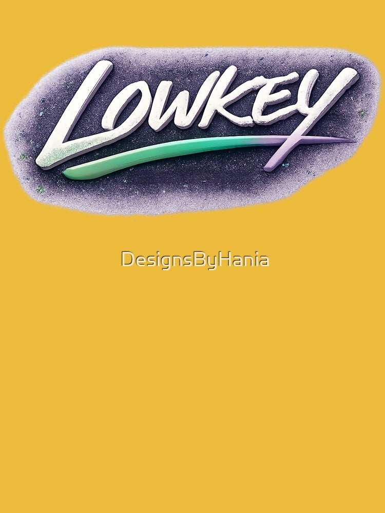 LOWKEY – Subtle Energy Streetwear Typography by DesignsByHania T-Shirts, Hoodie, Sweatshirt | BlankRebels.com (Image 3)