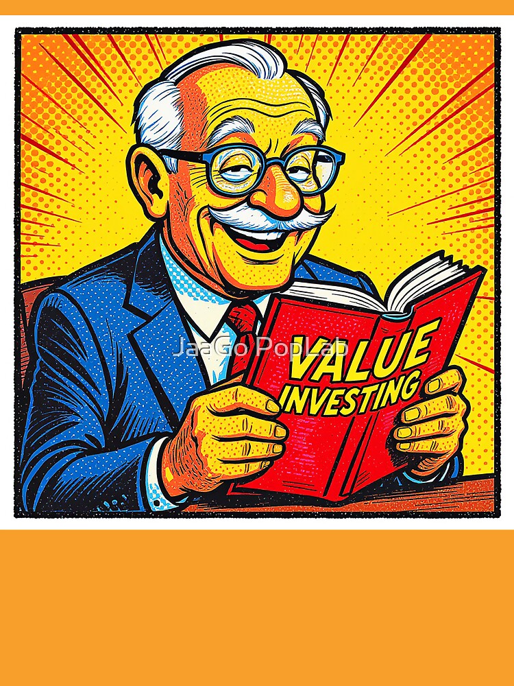 Value Investing Pop Art T-Shirt – Comic Style Investor Design by JaaGo PopLab Hoodie, Sweatshirt | BlankRebels.com (Image 3)